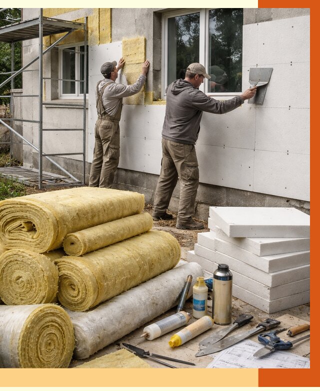 Утепление домов в Кинели под ключ от 4279 руб/м2 | Профессионально — ТепломастерКнл