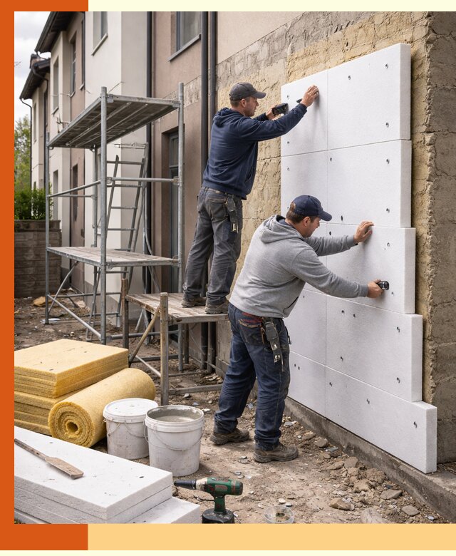 Утепление таунхауса с гарантией комфорта в Кинели