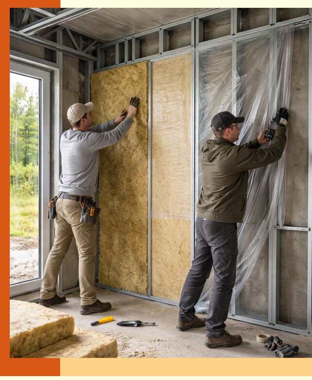 Утепление дома из ЛСТК в Кинели с гарантией качества и эффективности