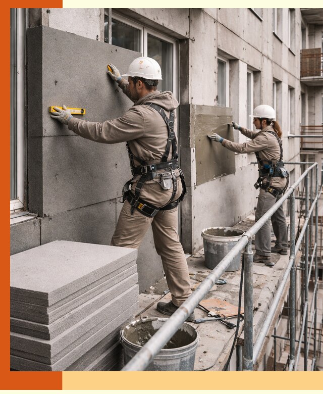 Утепление квартиры снаружи под ключ в Кинели