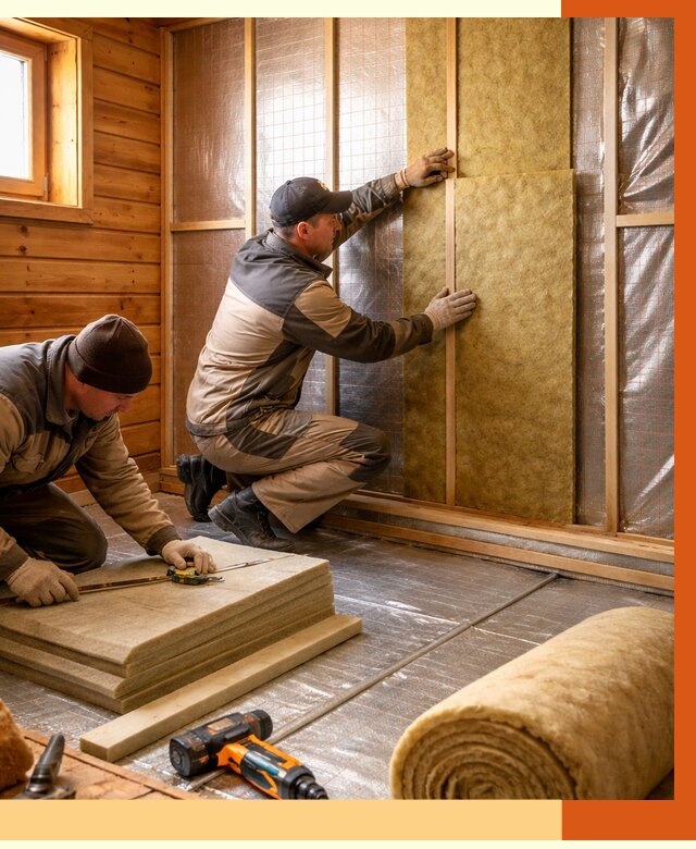 Утепление бани изнутри в Кинели под ключ от 4279 руб./м² | ТепломастерКнл