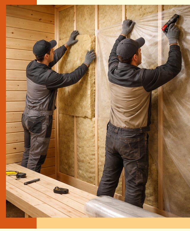 Профессиональное утепление сауны в Кинели с гарантиями качества