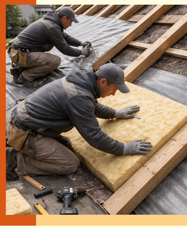 Профессиональное утепление крыши в Кинели качественно и надежно