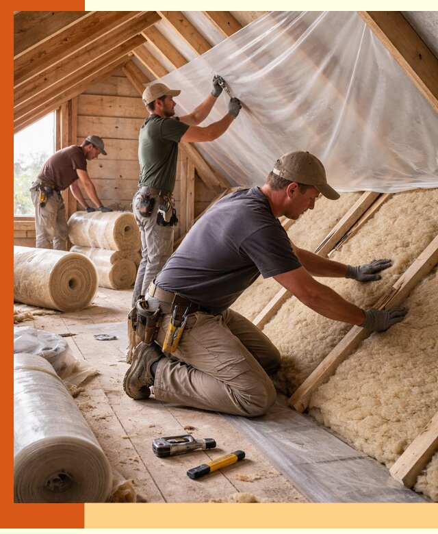 Утепление крыши изнутри в Кинели: профессионально и надежно