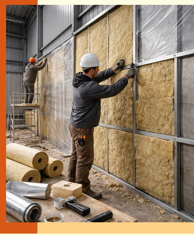 Утепление ангара в Кинели — профессиональная теплоизоляция помещений