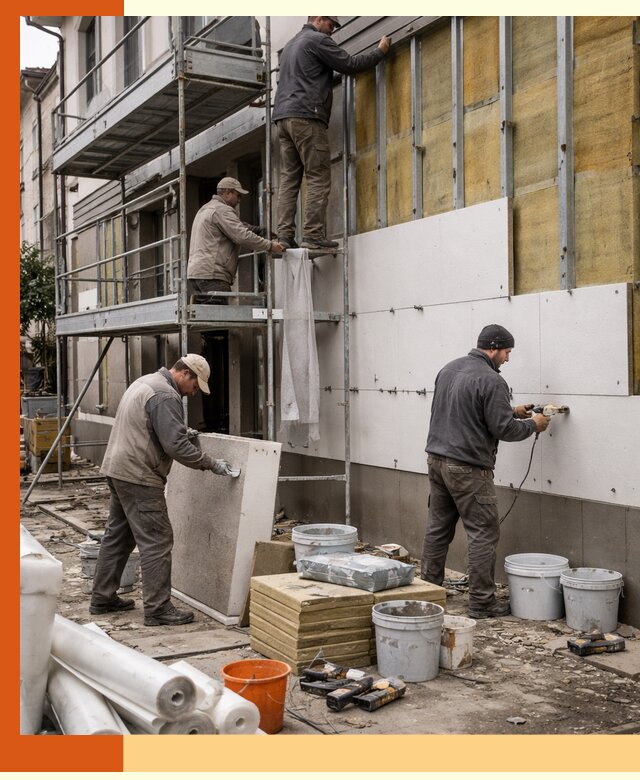 Утепление гостиницы под ключ в Кинели с гарантией качества