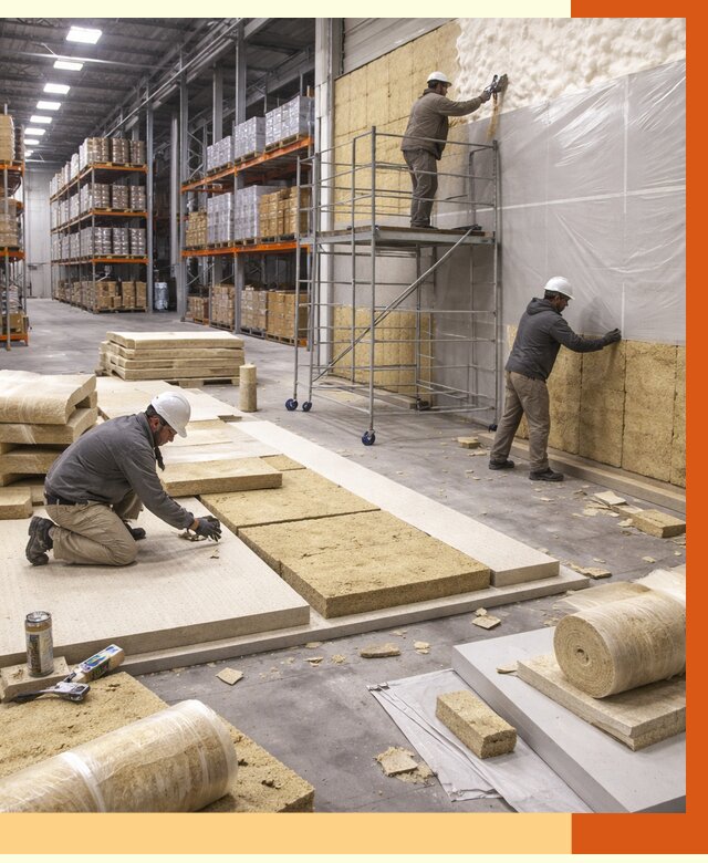 Утепление складского терминала в Кинели от 7641 руб./м² под ключ | ТепломастерКнл