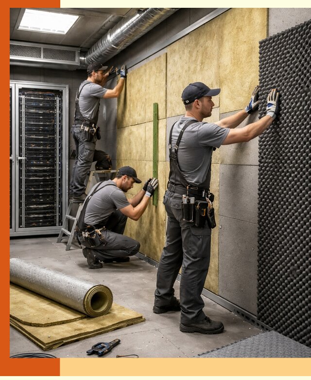 Утепление серверной комнаты профессионально в Кинели