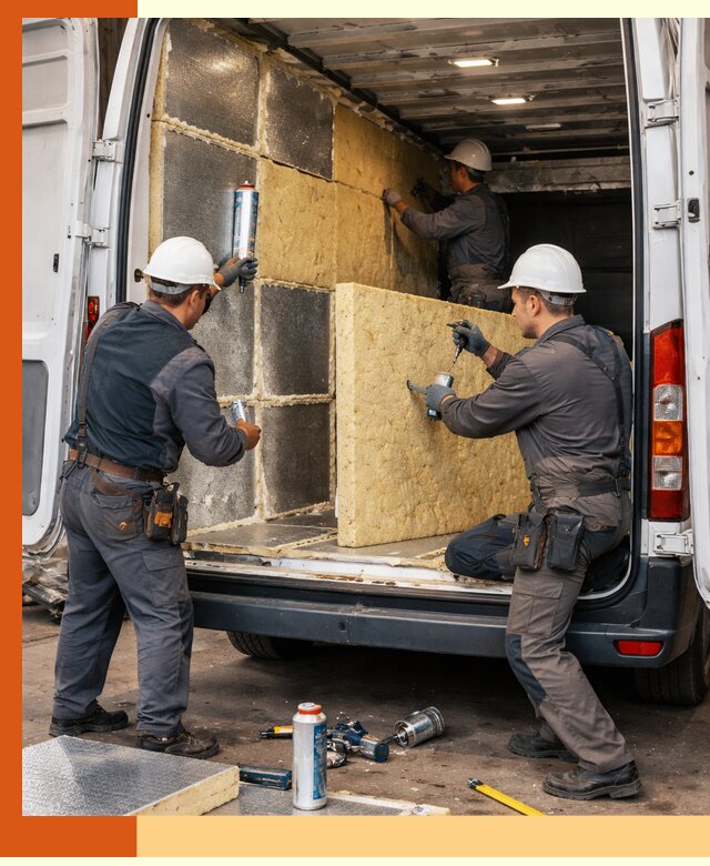 Утепление фургона-рефрижератора в Кинели для сохранения температуры