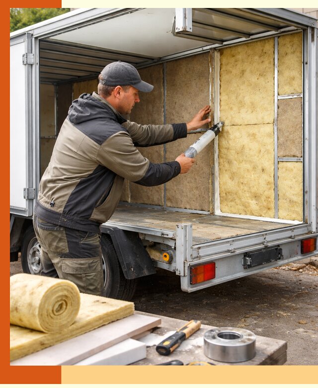 Профессиональное утепление прицепа в Кинели для любых условий