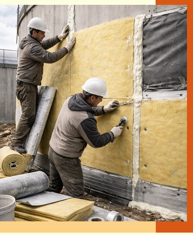 Утепление резервуара в Кинели от 28017 руб/м2 — монтаж ППУ и комплекс под ключ | ТепломастерКнл