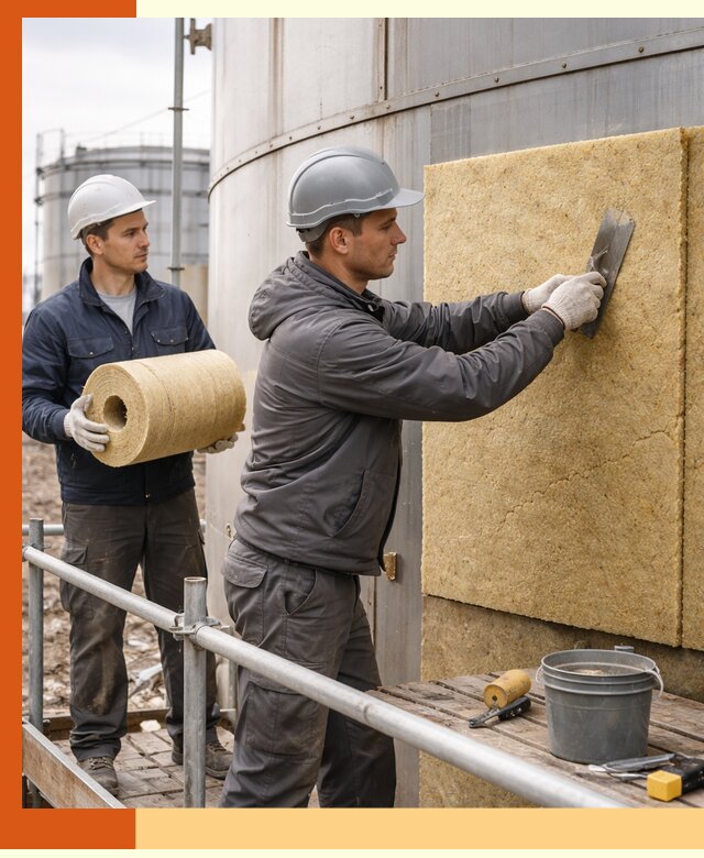 Профессиональное утепление резервуара и теплоизоляция в Кинели