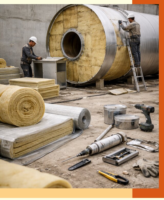 Утепление резервуара с топливом в Кинели от 28017 руб. под ключ | ТепломастерКнл