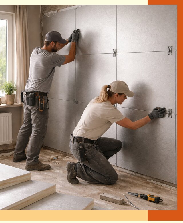 Утепление PIR панелями в Кинели от 4279 руб. под ключ | ТепломастерКнл