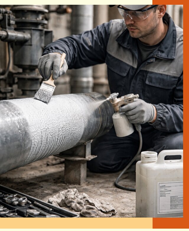 Утепление оборудования жидкой теплоизоляцией в Кинели от 4585 руб. | ТепломастерКнл