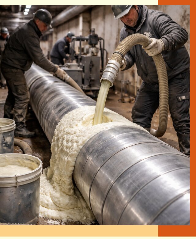 Утепление теплотрассы жидкой теплоизоляцией в Кинели от 4279 руб. | ТепломастерКнл