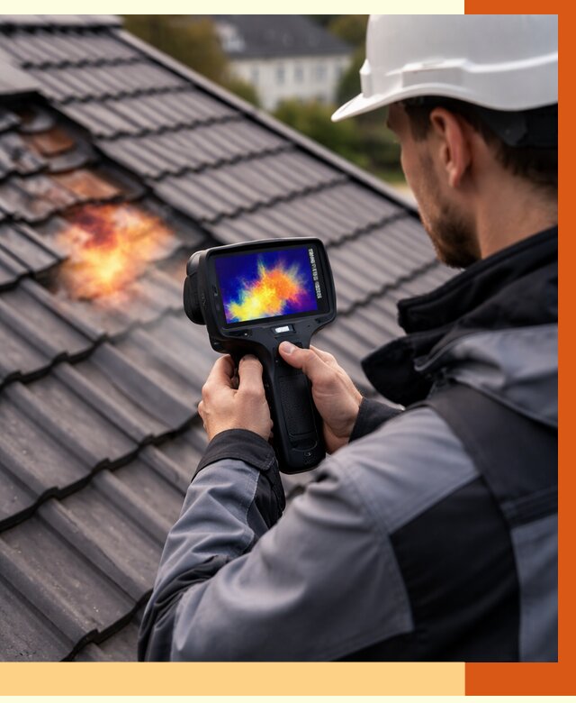 Тепловизионное обследование кровли в Кинели от 4585 руб. — ТепломастерКнл под ключ